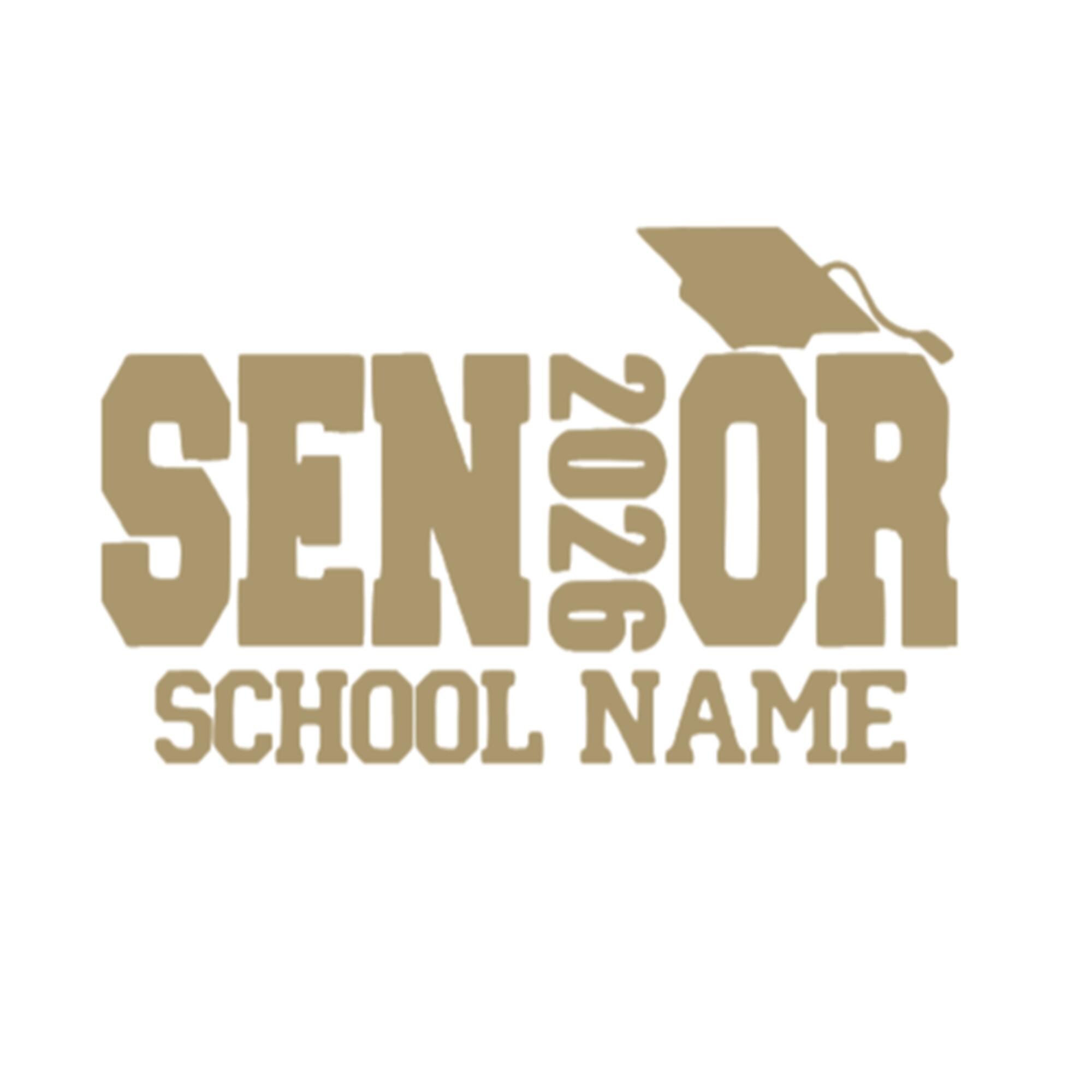 Personalized Senior Class of 2026 Iron on Decal for Graduation Shirts ...