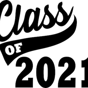 Graduation Iron On Transfer Class Of 2021 Graduation TShirt | Etsy
