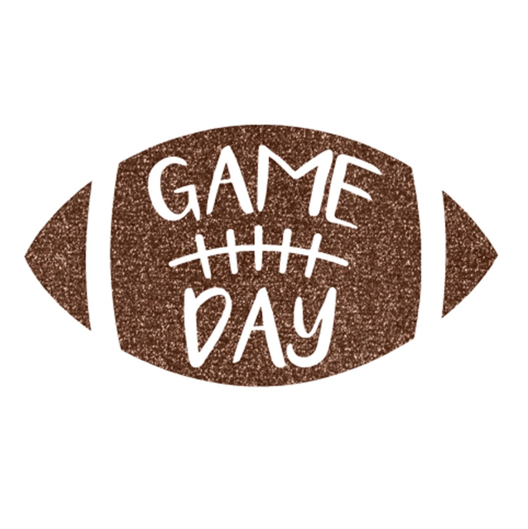 Football Game Day Iron on Decal Gameday Football Shirt Patch Etsy