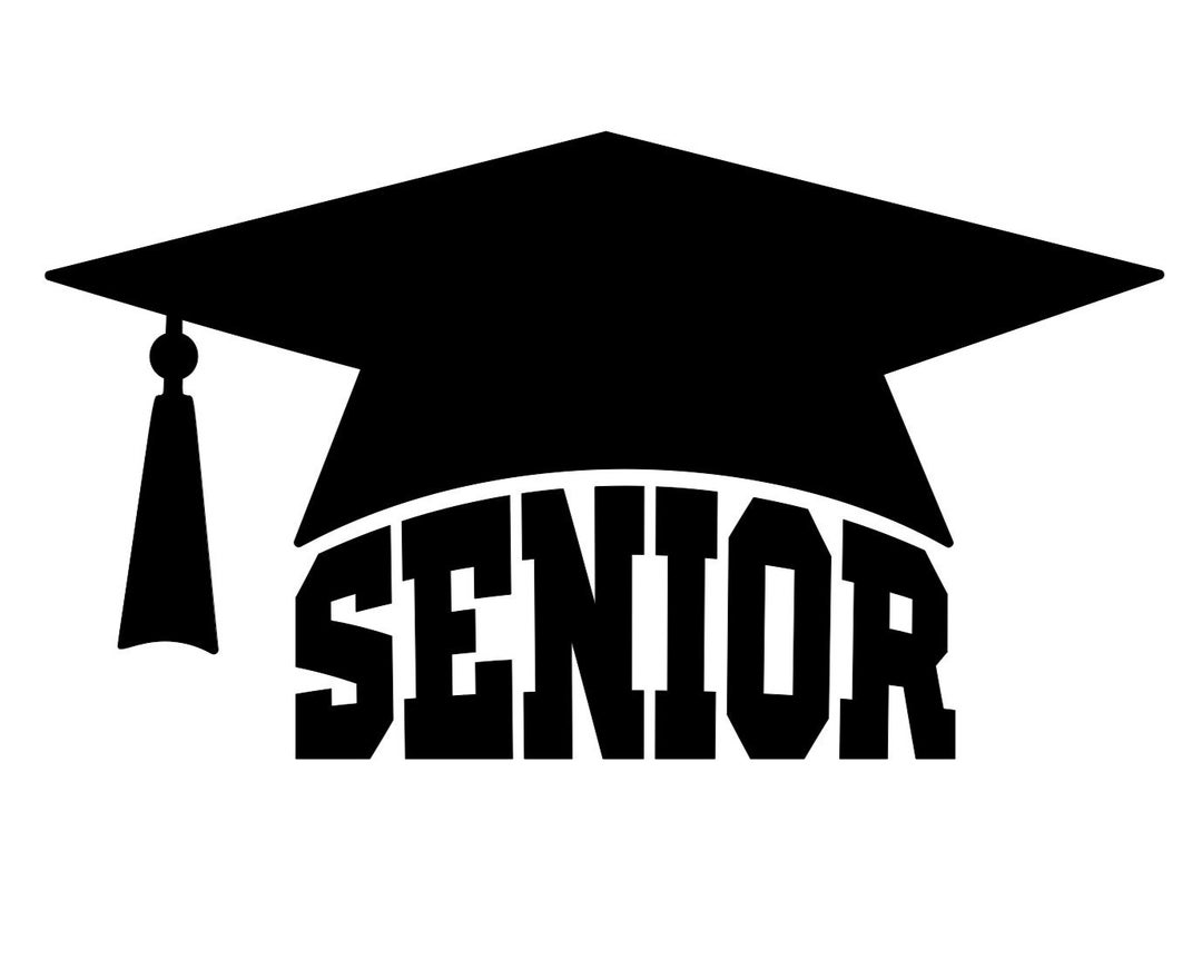 Senior Iron on Decal, Graduation Transfer, Senior 2024 Class, DIY Craft