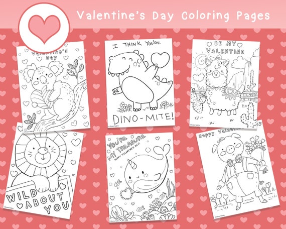 Valentine's Day Coloring Pages Printable Coloring Pages