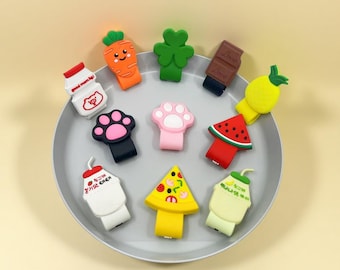 Food Silicone Cable Tie: Fun Cord Keeper, Home Organization