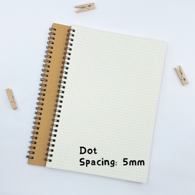 Bestseller B5 Kraft Spiral Notebook Bulk MUJI Style 6.9 Etsy
