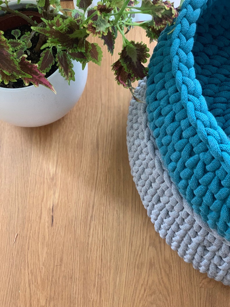cotton rope pet cave gift for catlover Premium Crochet cat bedding grey cat basket large cat bed stylish gift for cat mom,cuddly fluffy