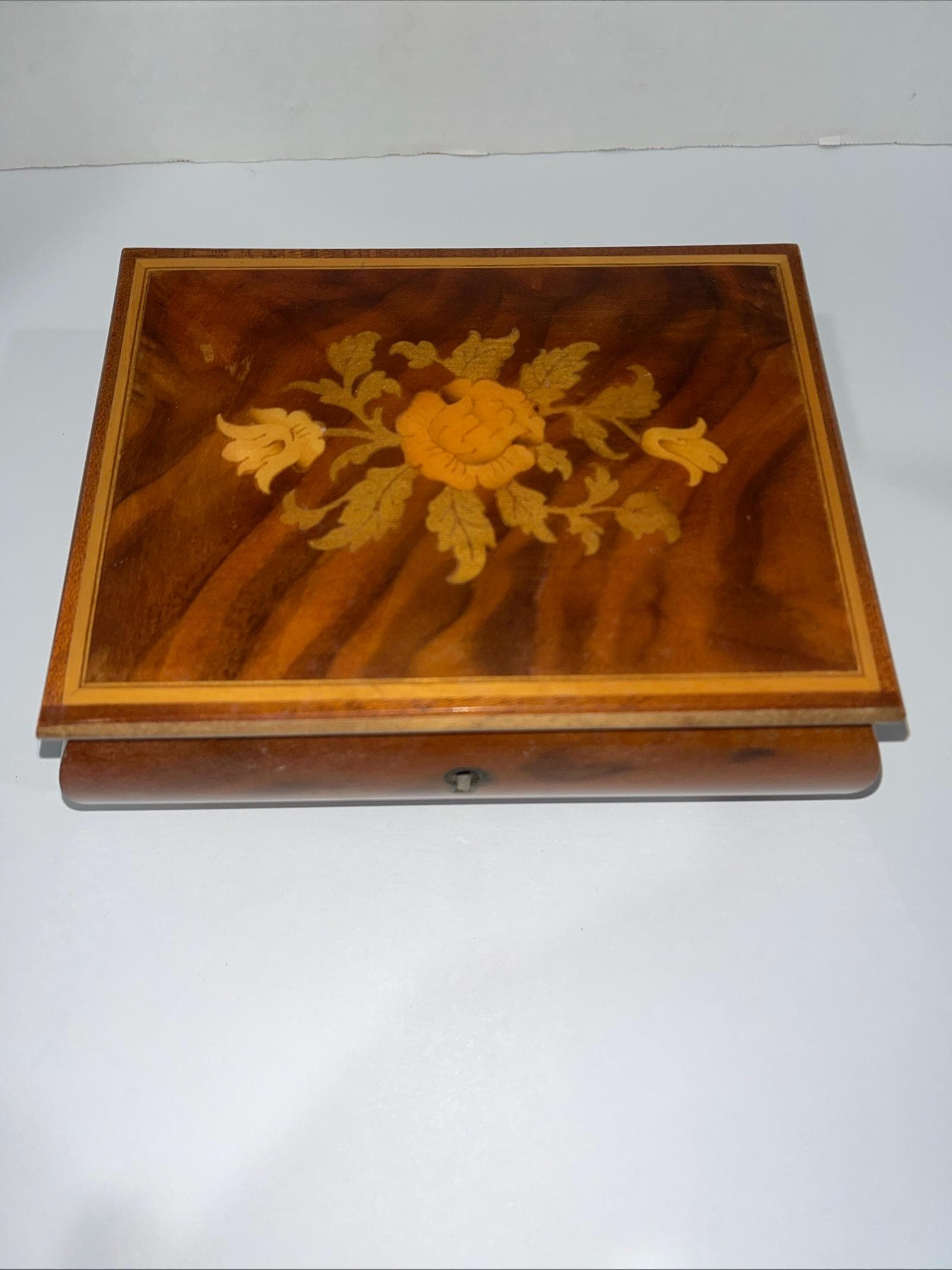 Italian Inlaid Wood Box - Etsy