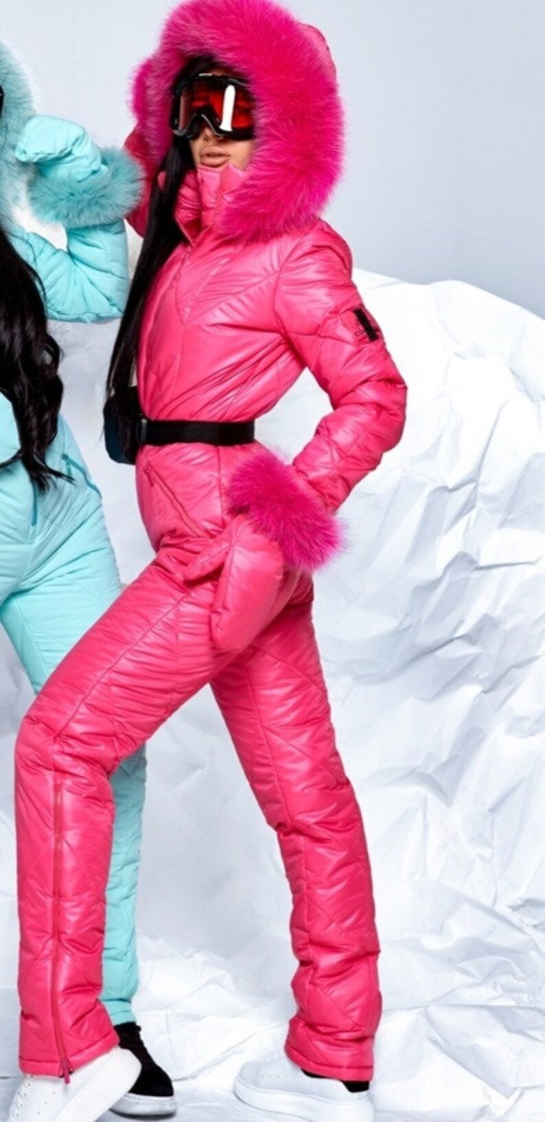 overall ski suit