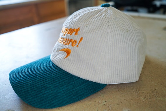 Newport Pleasure Throwback Embroidery Corduroy Dad Hat - Etsy