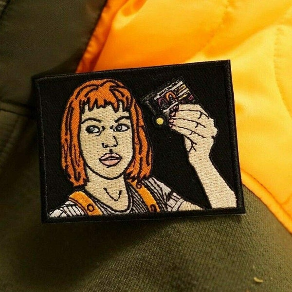 Leeloo Dallas Multipass The 5th Element Milla Jovovich Embroidered Patch