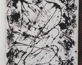 Abstract Indian Ink