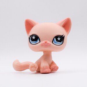LPS Littlest Pet Shop 959 Pink Cat Hasbro Collector Toys Petshop