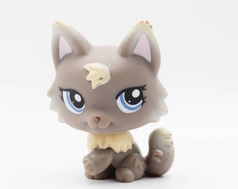 LPS | Littlest Pet Shop |  Persian Wolf Cat #1411 |  Hasbro | Collector Toys | Petshop | My Toytopia