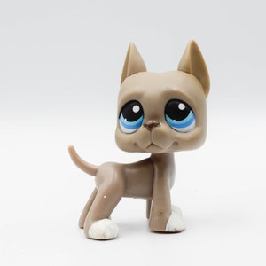 LPS Grey Great Dane 184 Authentic Littlest Pet Shop Hasbro Collector Toys Etsy Australia