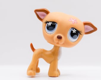 LPS | Lieve windhond #498 | Authentieke Littlest Pet Shop | Hasbro | Verzamelspeelgoed | Mijn Toytopia