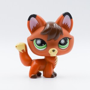 LPS Littlest Pet Shop 807 Adorable Fox Hasbro Collector Toys Petshop Authentic Littlest Pet Shop