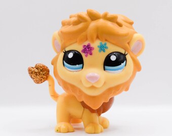 Littlest Pet Shop #2458 – Tigre à Dents De Sabre, Hasbro LPS, Original