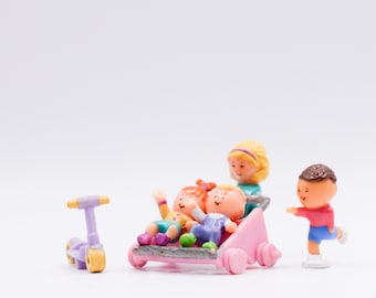 Polly Pocket / Strolling Surprise Set l 1994 / Bluebird / Toy collector / Polly Pocket Doll / Vintage Polly Pocket / My Toytopia