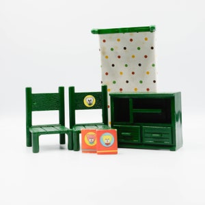Vintage bosfamilie | Mixset | Vintage speelgoed | Calico-beestjes | Sylvaniërs