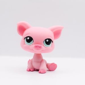 LPS  | Littlest Pet Shop  | #296 Pig | Hasbro | Collector Toys | Petshop