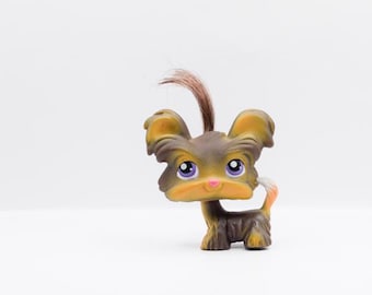 Figurine Littlest Pet Shop (LPS) Hasbro - Chat Angora à Poils Longs - N° 20 - Occasion