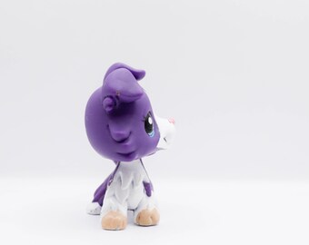 Littlest Pet Shop #1676 Purple Collie & #1677 deer