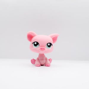LPS  | Littlest Pet Shop  | #296 Pig | Hasbro | Collector Toys | Petshop