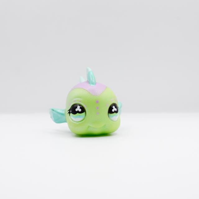 Figurine Petshop Poisson Clown N°519 - Occasion - Collection Vintage