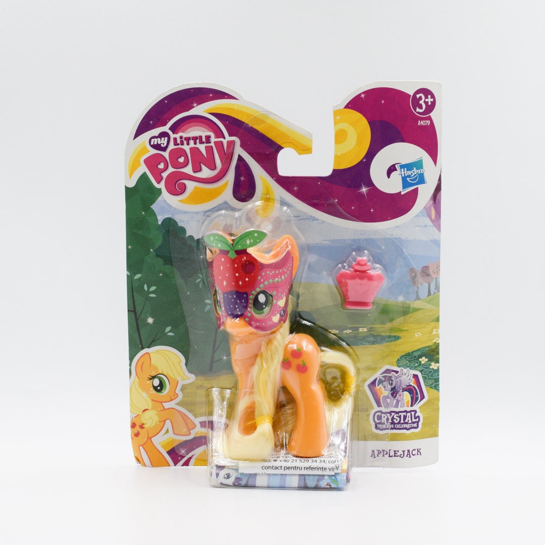 My Little Pony Applejack Masquerade G4 Hasbro Toy Etsy