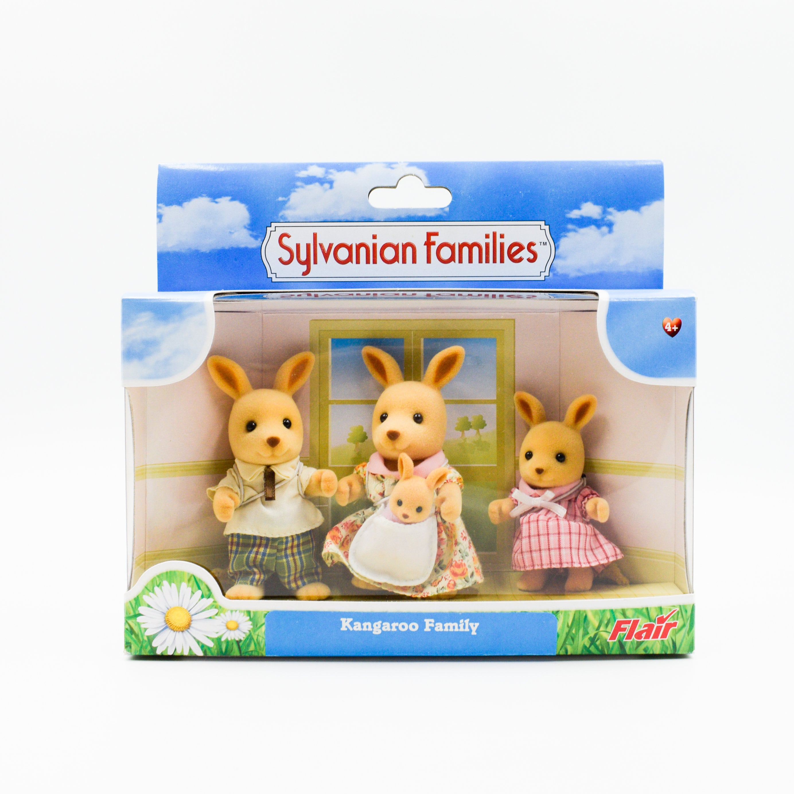 Kangourou famille sylvanian, figurines