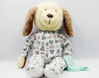 Kleine Snoozems | Pup | Vintage pluche | Vintage beer | Jaren 90 | Vintage speelgoed | Mijn Toytopia