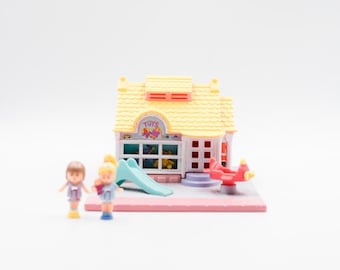 昭和レトロ　エルジェルポケット　ブルーバード　バンダイ　ミニチュアドールハウス ポリーポケット | おもちゃ屋 | 1993 | 完成品 | ブルーバード