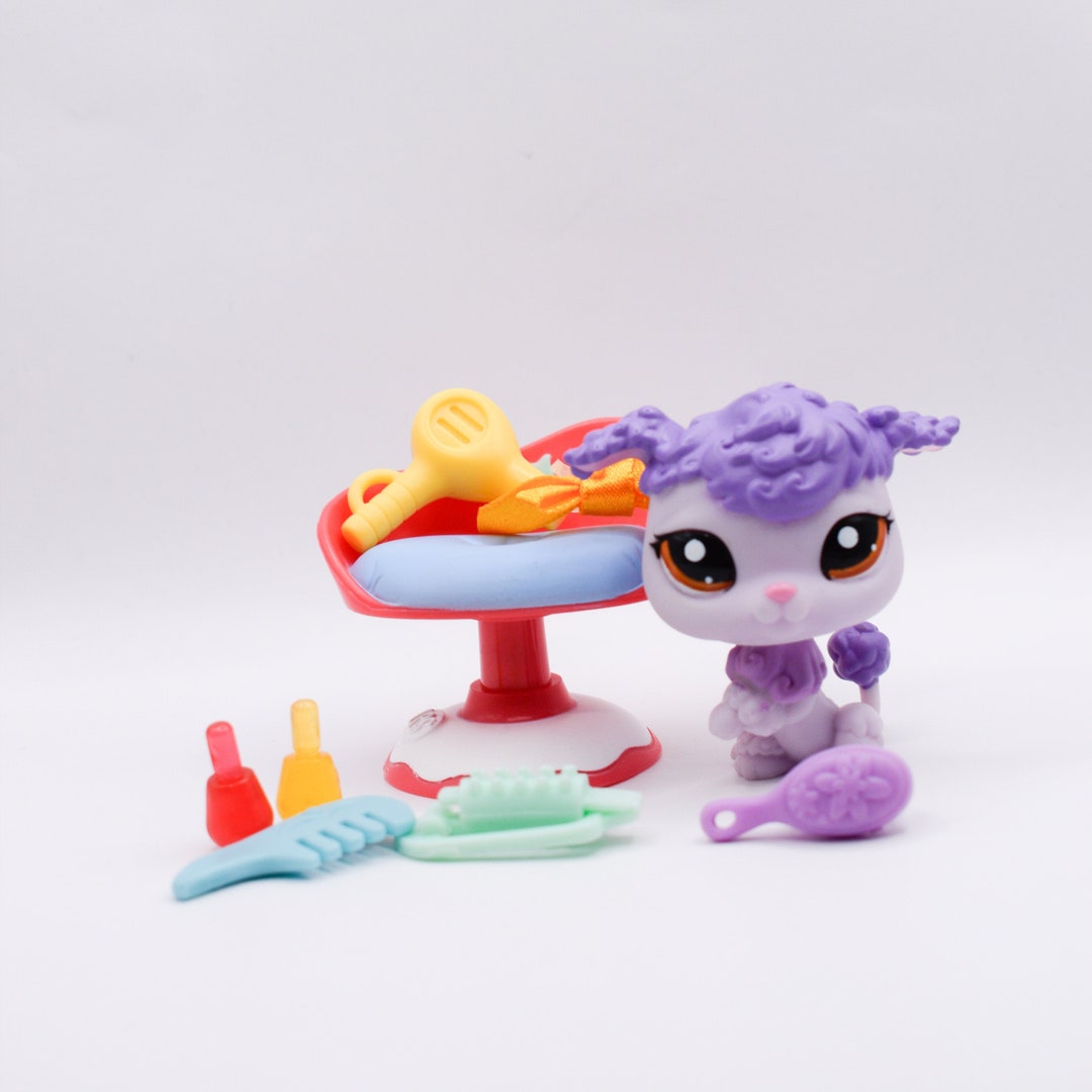 Lot 12 Figurines Littlest Pet Shop - Caniches & Chiens (LPS) - Hasbro