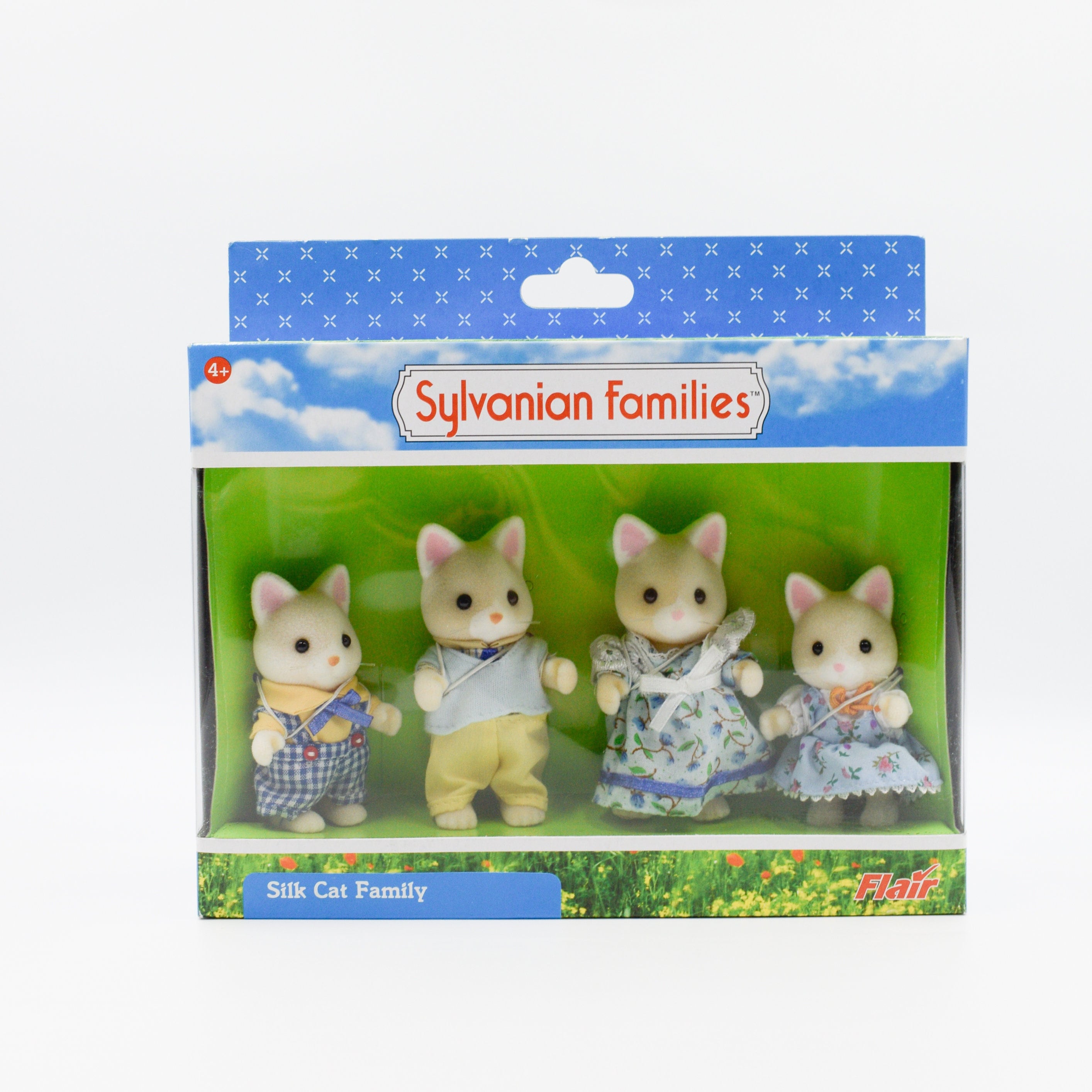 Sylvanian Silk Cat Family Forest Families Epoch Flair Vintage Sylvanian Calico Critters Etsy