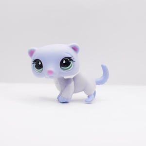 LPS | Littlest Pet Shop | #880 Purple Ferret | Hasbro | Collector Toys | Petshop