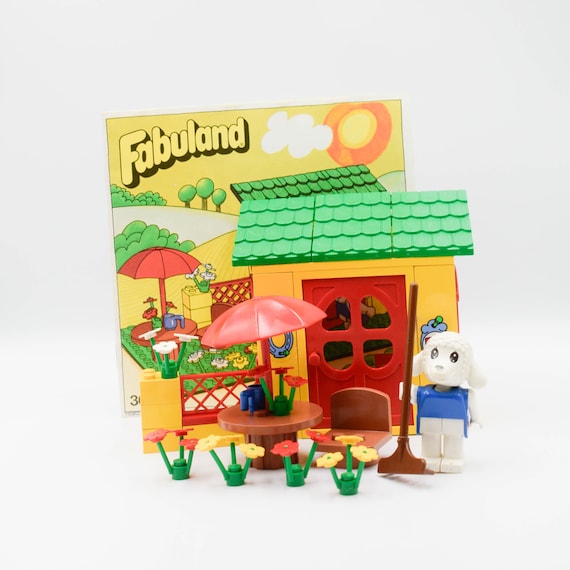 LEGO FABULAND 3654 Lisa Lamb House 1980s Vintage Lego Toys Childhood Lego Animal Lego My Toytopia vintage Lego vintage Figure Etsy