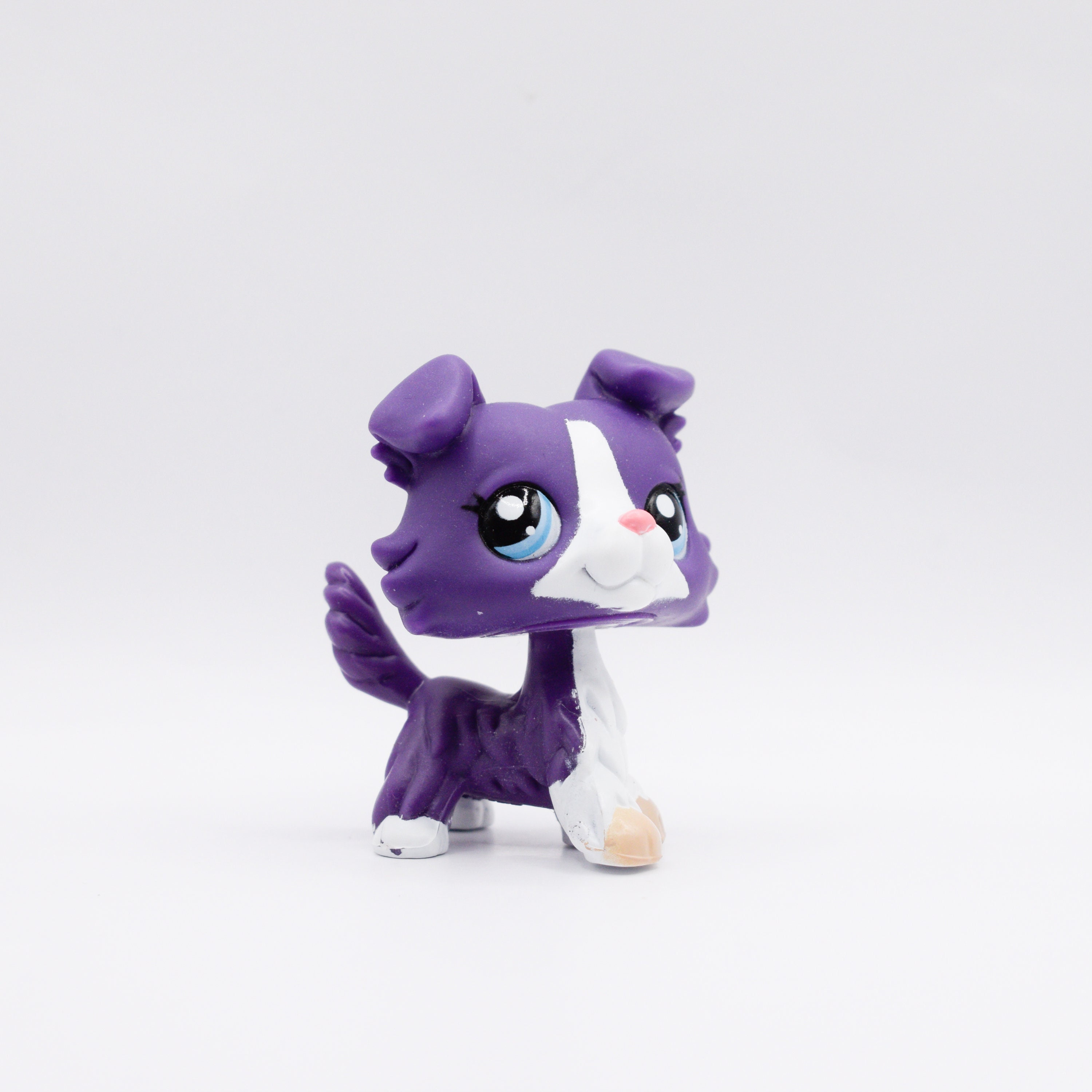 LPS Littlest Pet Shop #1676 Purple Collie Hasbro Collector