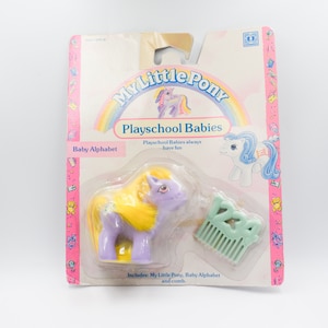 My Little Pony | Baby Alphabet | UK | G1 | Hasbro | Toy collector | Vintage My Little Pony | My Toytopia
