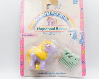 My Little Pony | Baby Alphabet | UK | G1 | Hasbro | Toy collector | Vintage My Little Pony | My Toytopia