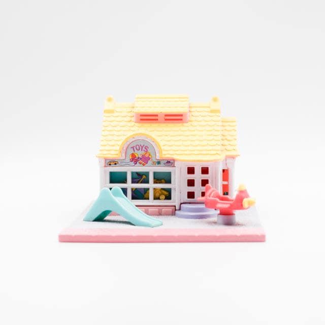 昭和レトロ　エルジェルポケット　ブルーバード　バンダイ　ミニチュアドールハウス ポリーポケット | おもちゃ屋 | 1993 | 完成品 | ブルーバード