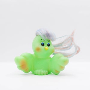 Fairy Tails Fake | Green Baby Bird | Bird | Vintage Toys | Toy Collector