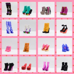 PICK YOUR OWN | Monster High Shoes | Vintage Dolls | Mattel | Monster High | Mh Dolls | Vintage Mattel | Dolls | Doll shoes | Monster High
