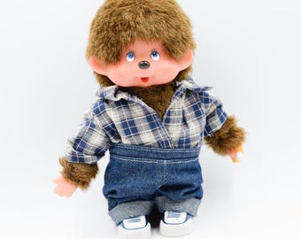 ビンテージ　モンチッチ　いたずらっ子　男の子 ヴィンテージ モンチッチ ぬいぐるみ：1980年代 コレクターズアイテム