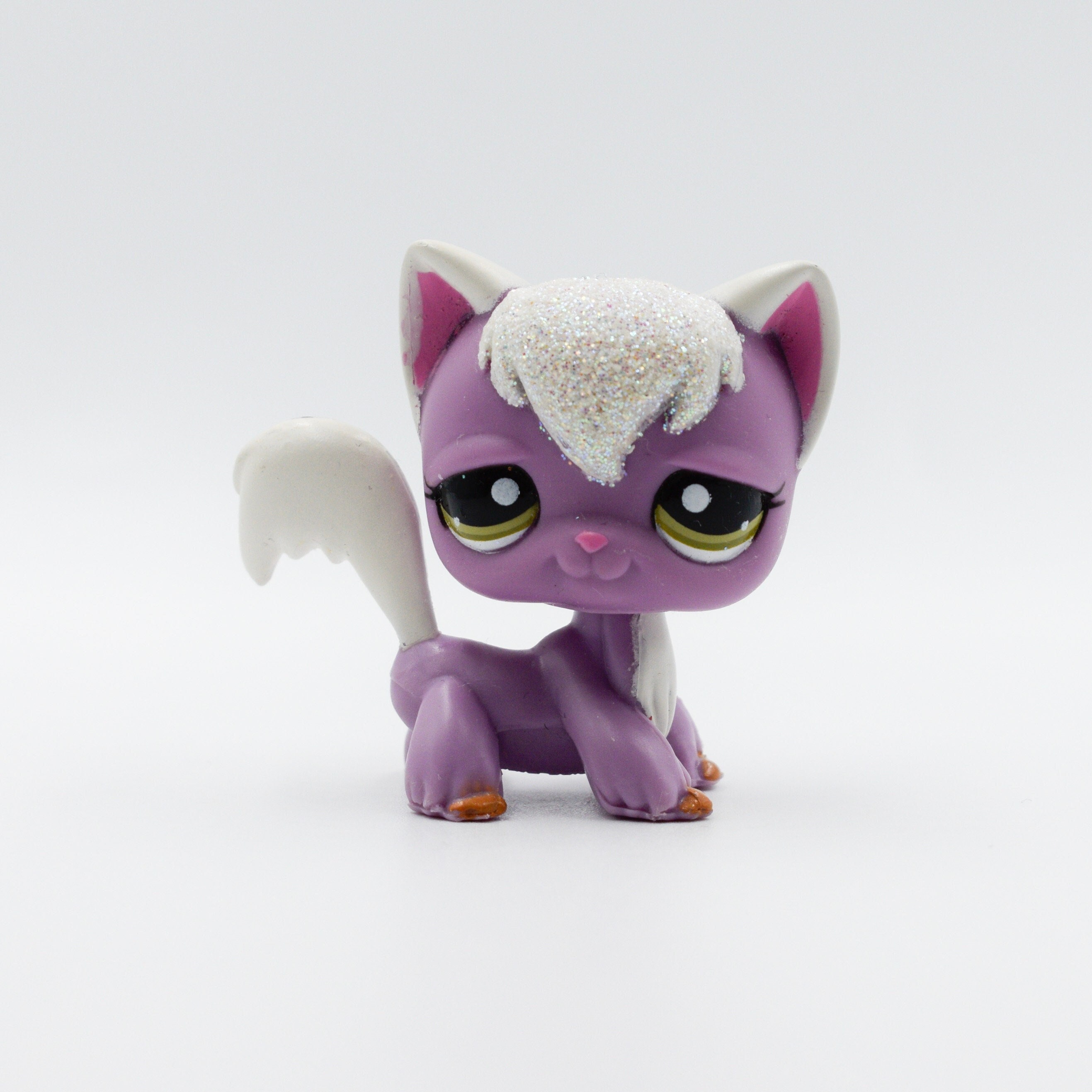 Lps pink cheap glitter cat