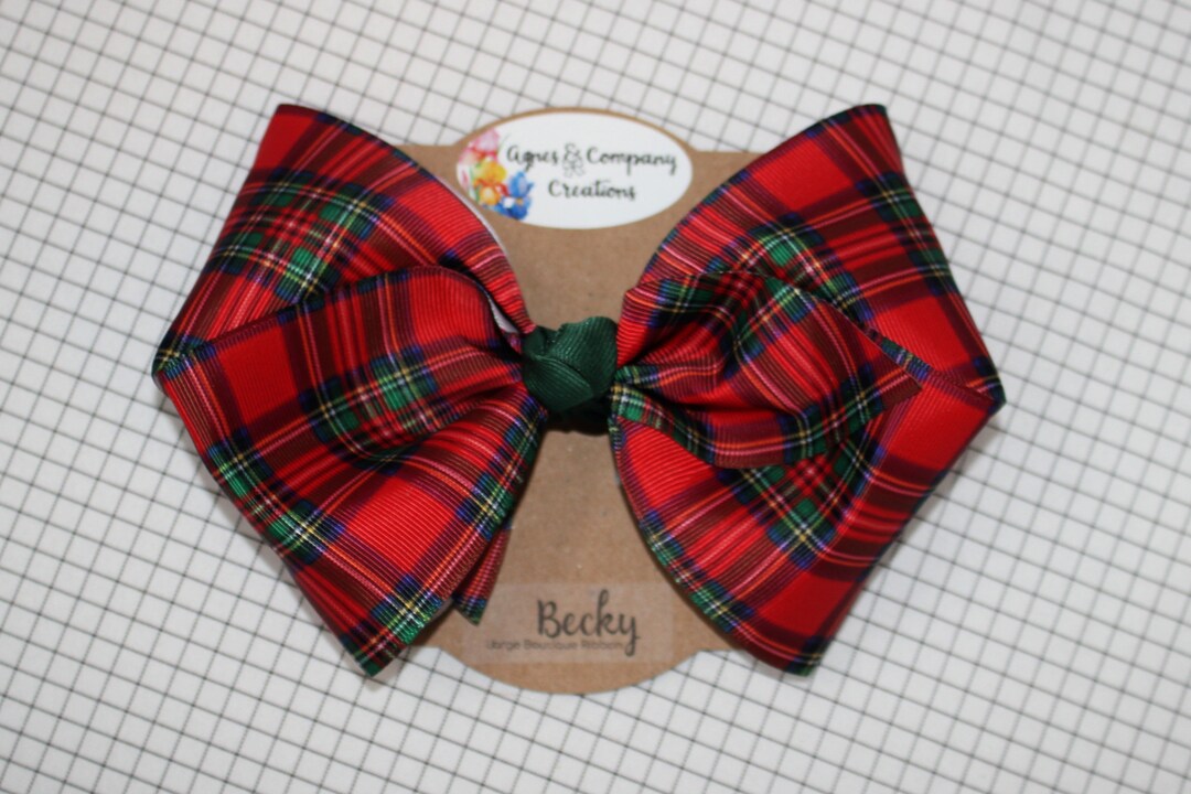 Bekky Ribbon Becky Boutique Style Extra Large Hair Bow Grosgrain Ribbon - Etsy