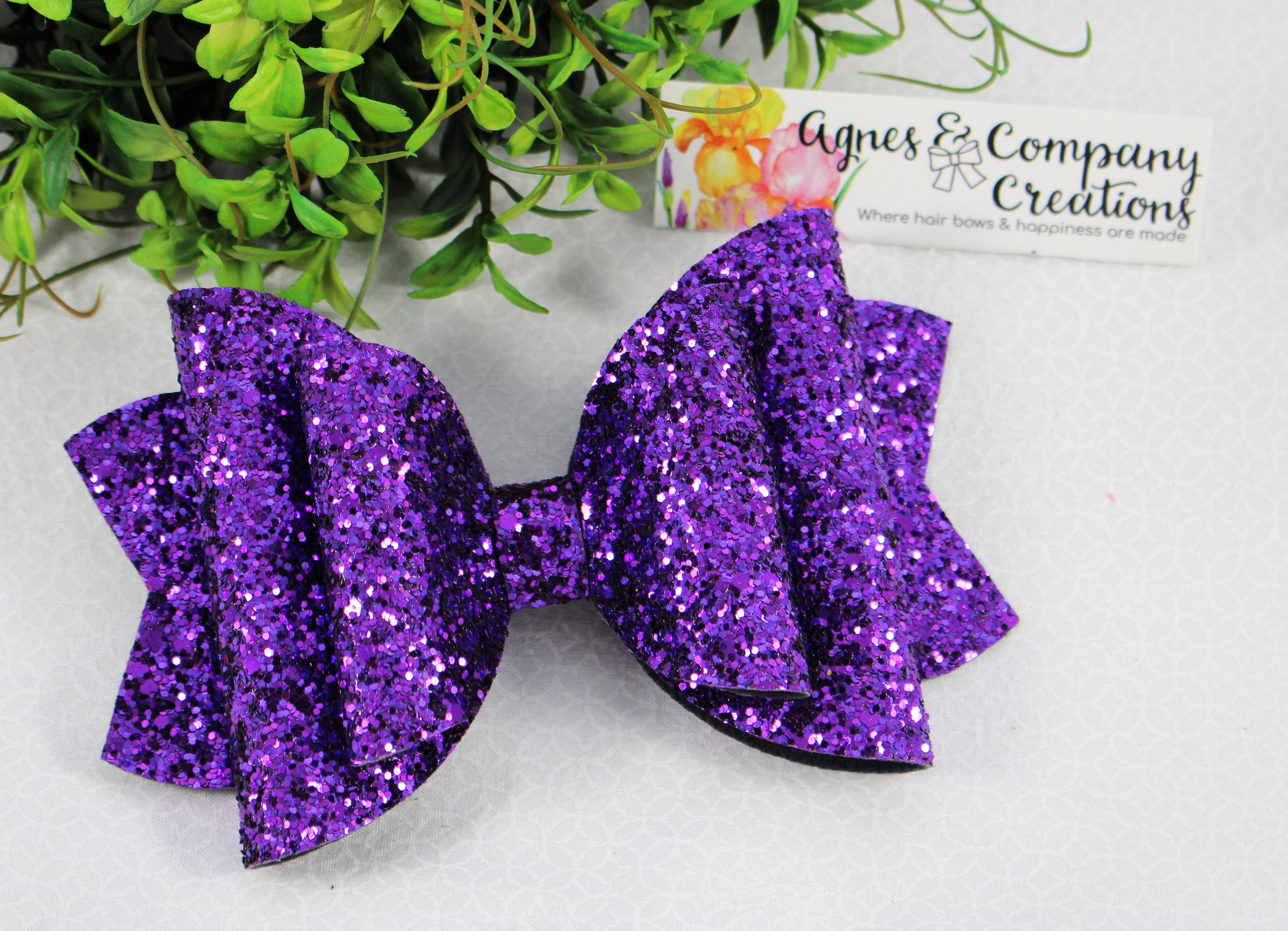 Pageant Hair Bow - Etsy