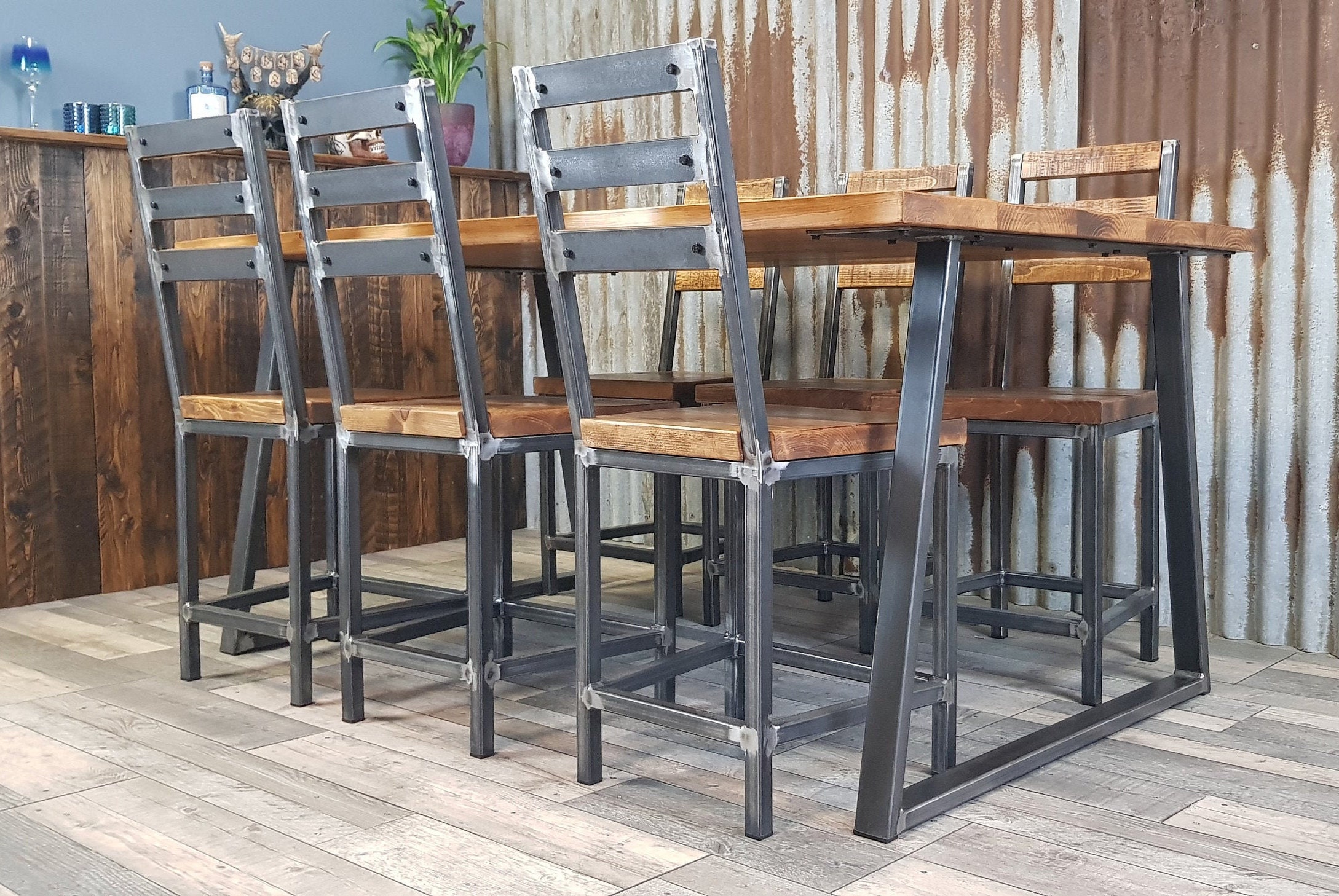 industrial dining room chair ideas