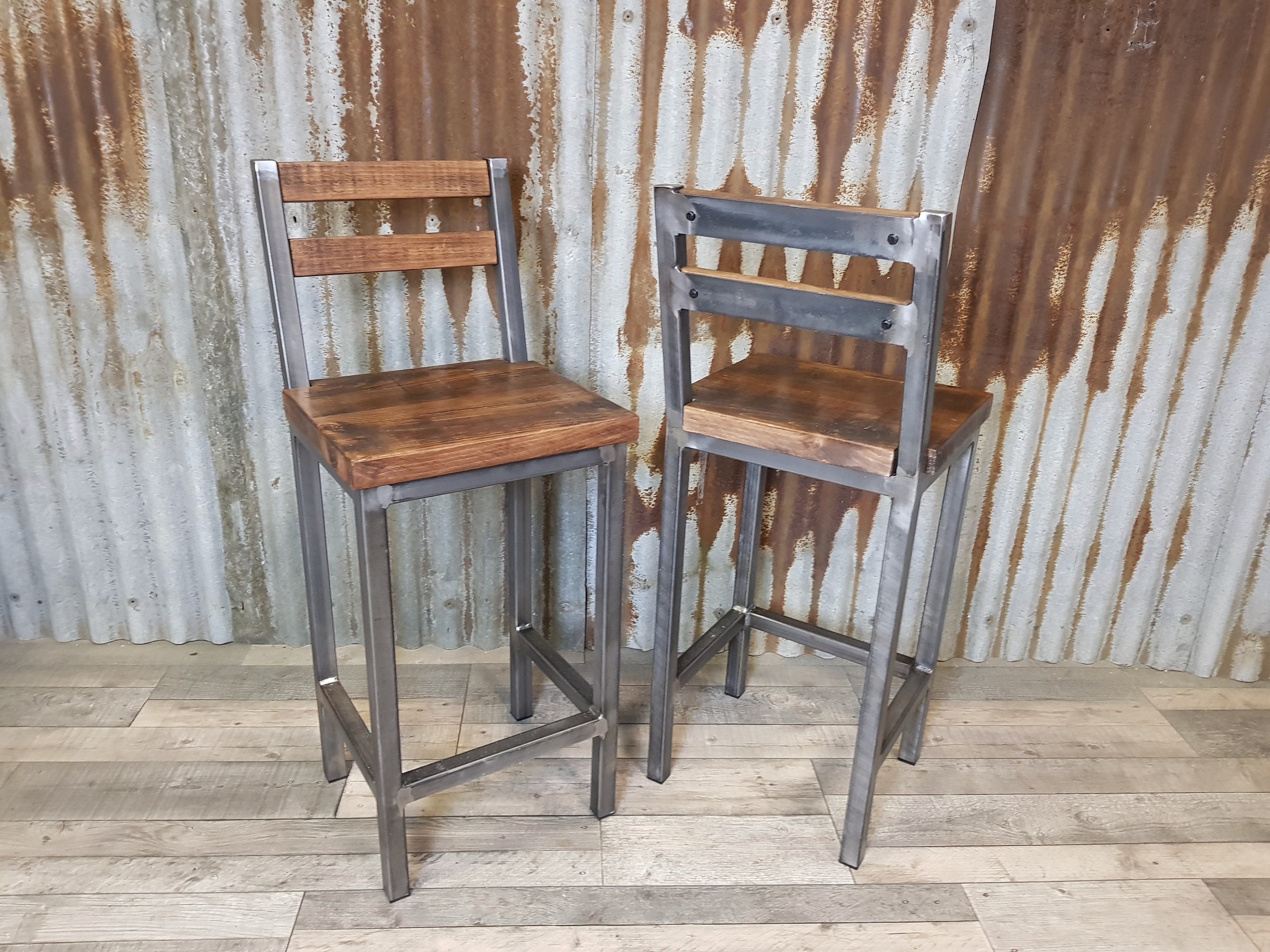 Industrial Breakfast Bar Stools Photos