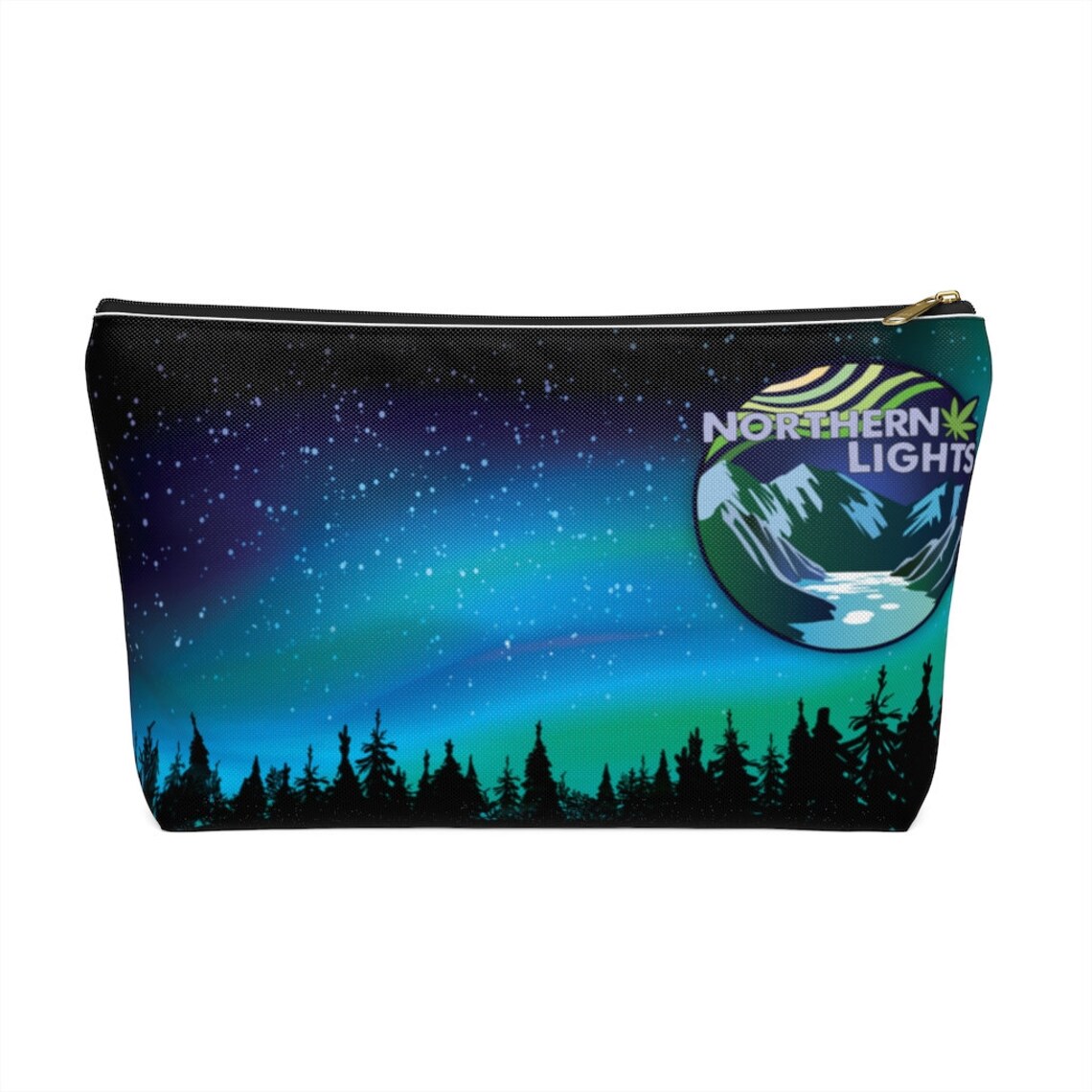 Northern Lights Cannabis Stash Bag Accessory Bag Storage Bag Etsy