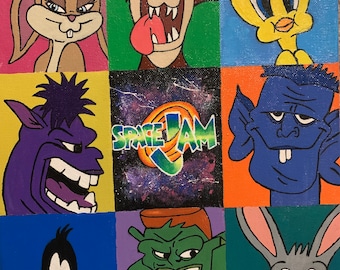 Space Jam painting