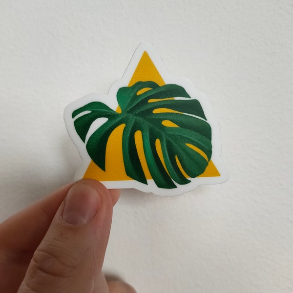 Monstera // Pflanzen Aufkleber // Plant Sticker