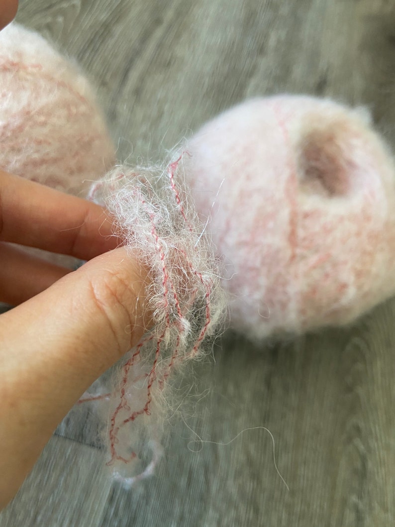 Bulky kid mohair alpaca light air ice yarn baby rose soooo tender